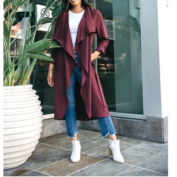 🚨BUY 2 GET 1 FREE!🚨✨Mulberry Lightweight Trench - Picture 7 of 7